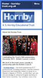 Mobile Screenshot of hornby-trust.org.uk